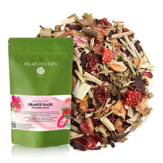 Økologisk Strawberry Granita iste