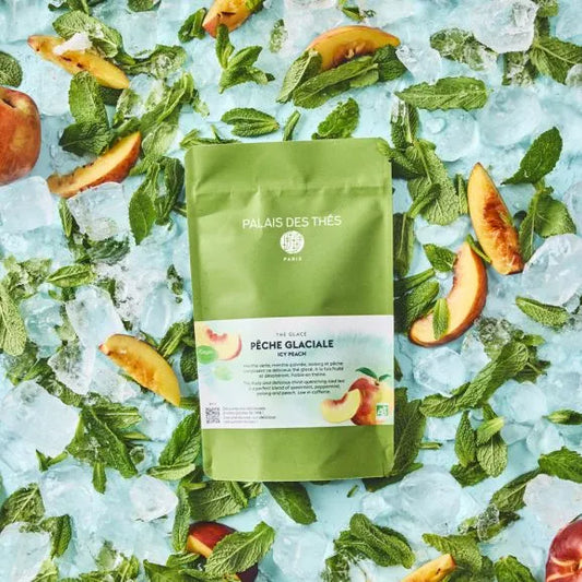 Økologisk Icy Peach iste