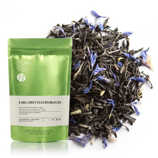 Økologisk Earl Grey te med blåblomst