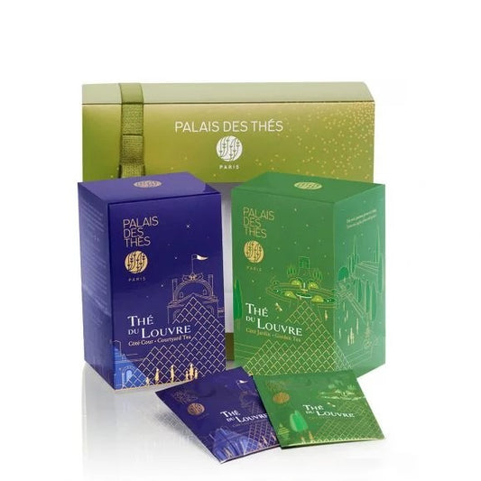 Thé du Louvre sett med teposer