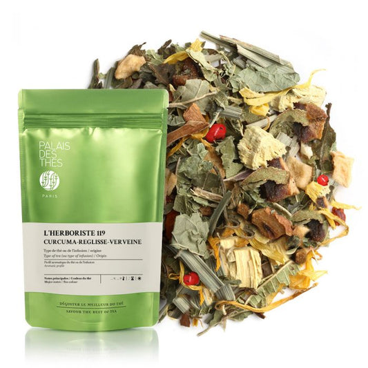 Økologisk L'Herborist Nr.119 gurkemeie & lakris