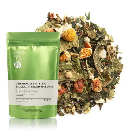 Økologisk L’Herboriste N °74 kamille, appelsinblomst