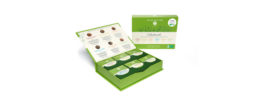 Økologisk L'Herboriste te-sett med teposer