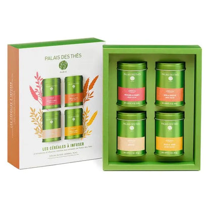 Gavesett med 4 Kornbaserte Urtetéer