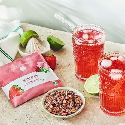 Økologisk Strawberry Granita Berlingot XL tepose