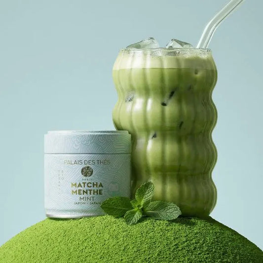 Økologisk Matcha Med Mynte