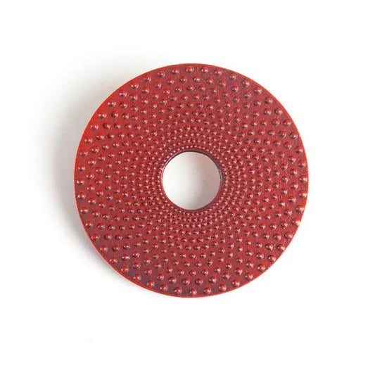 Arare Teapot Stand - Red