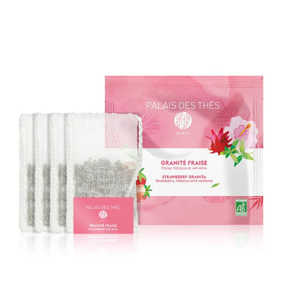 Økologisk Strawberry Granita Berlingot XL tepose